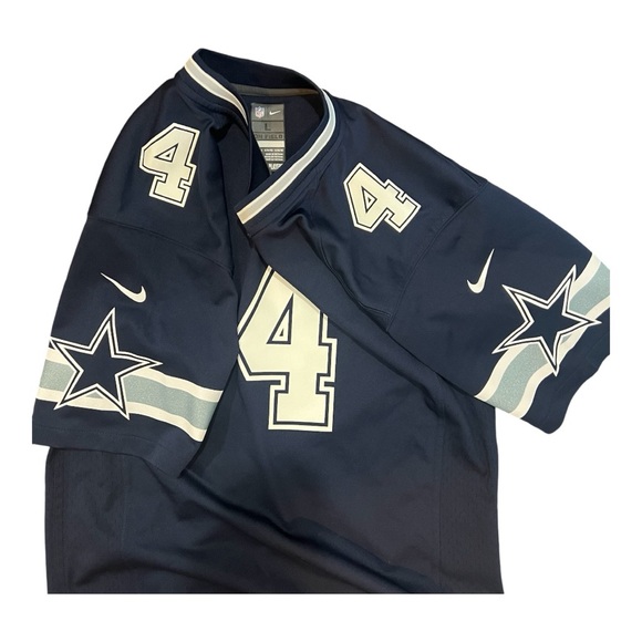 Nike Dallas Cowboys Dak Prescott Youth Football Jersey - Picture 4 of 7